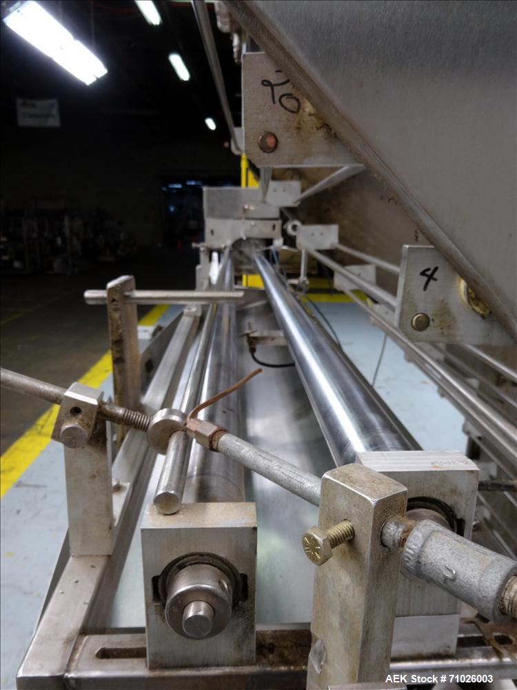 Used Del Packaging SRC Overcapper with Extended Lid Magazine