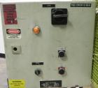 Used Donahower Model SRH-LS7 Over-Lidder applicator. Dual purpose overlidder switchable for 401 amd 502 can lids. Spinning rod lid magazines. Last running coffee cans.