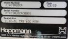Used Universal Dose Cup Feeder and Applicator, Model E-7586. Line consists of: (1) Pharmaceutical Centrifugal Hoppman Feeder, Model FT401RLDCA, Serial number FT401RLDCA00095, built in 2002. Machine i...
