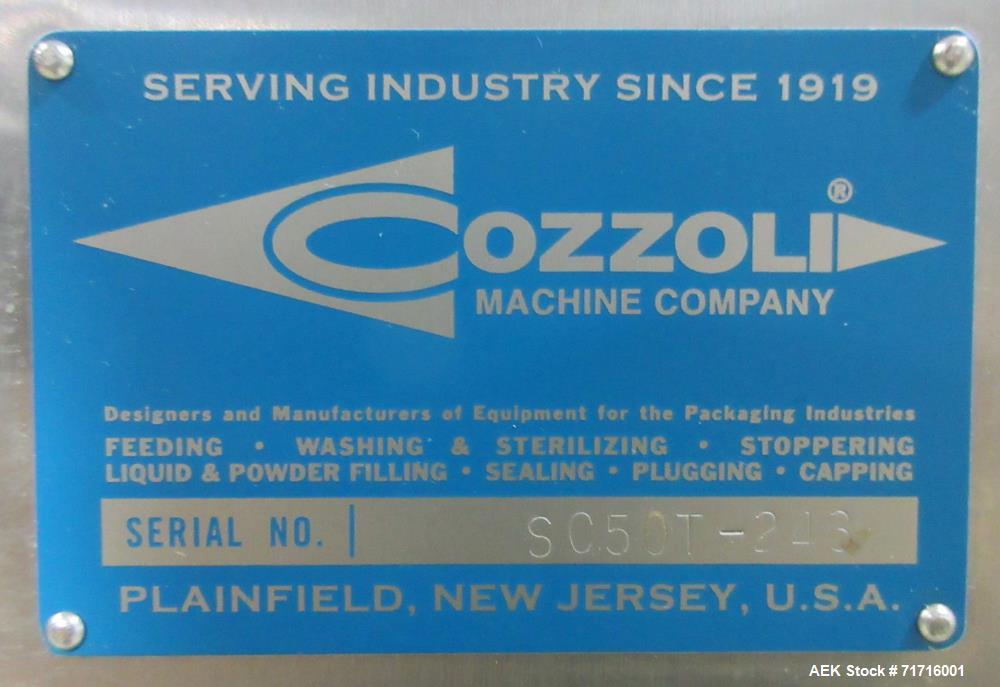 Used- COZZOLI Model SC50 Electric Crimper