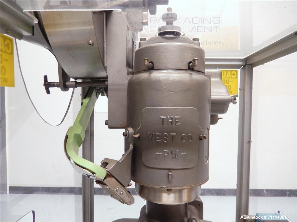 Used West Model PW-500FRM Vial Crimp Capper