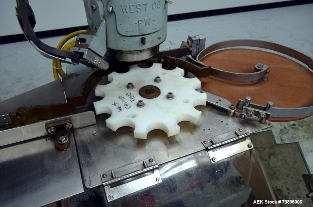 Used West PW300 Rotary Flip Off Capper