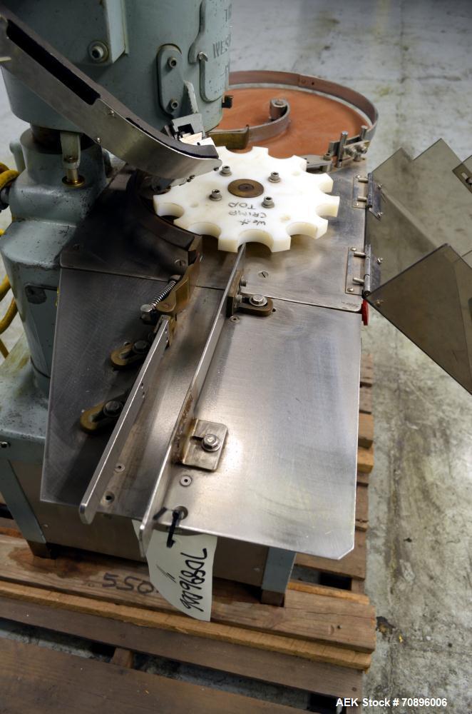 Used West PW300 Rotary Flip Off Capper