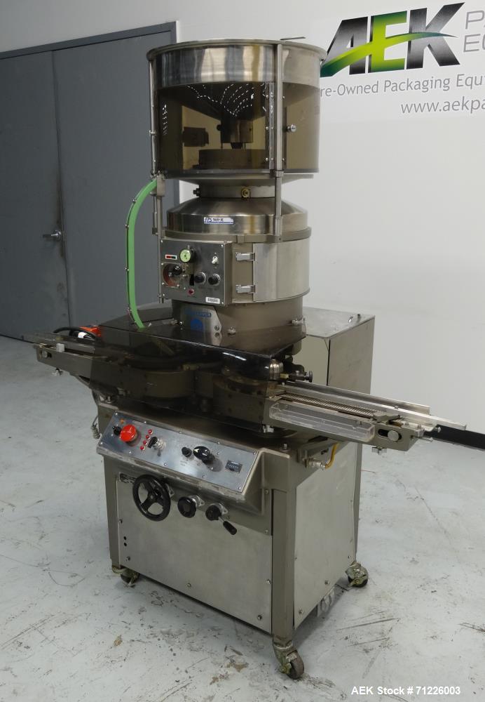 Used West (Genesis) Model RW500F Automatic Rotary Vial aluminum Crimp Capper