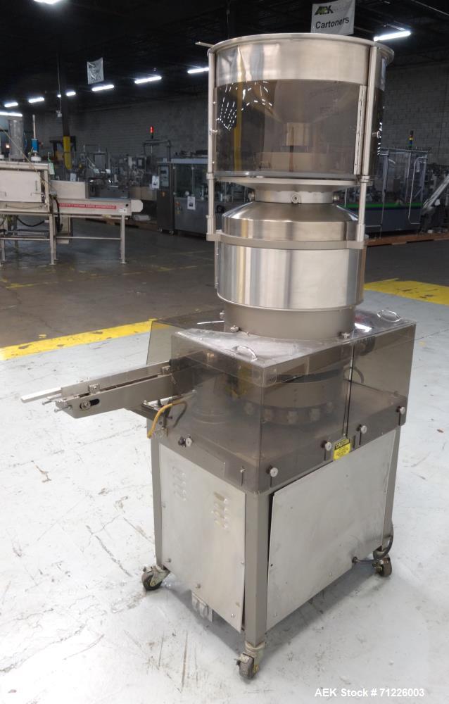 Used West (Genesis) Model RW500F Automatic Rotary Vial aluminum Crimp Capper