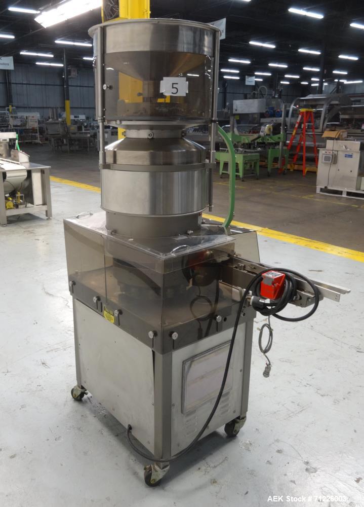 Used- West (Genesis) Model RW500F Automatic Rotary Vial aluminum Crimp Capper