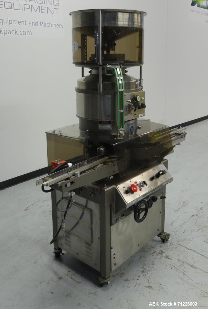 Used- West (Genesis) Model RW500F Automatic Rotary Vial aluminum Crimp Capper