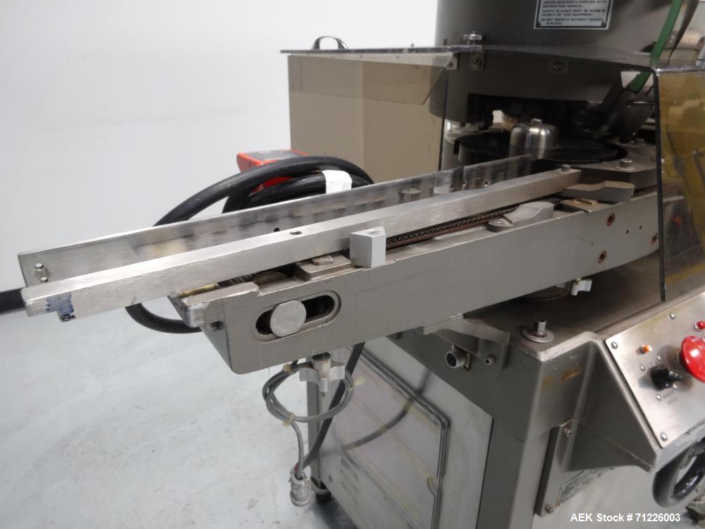 Used West (Genesis) Model RW500F Automatic Rotary Vial aluminum Crimp Capper