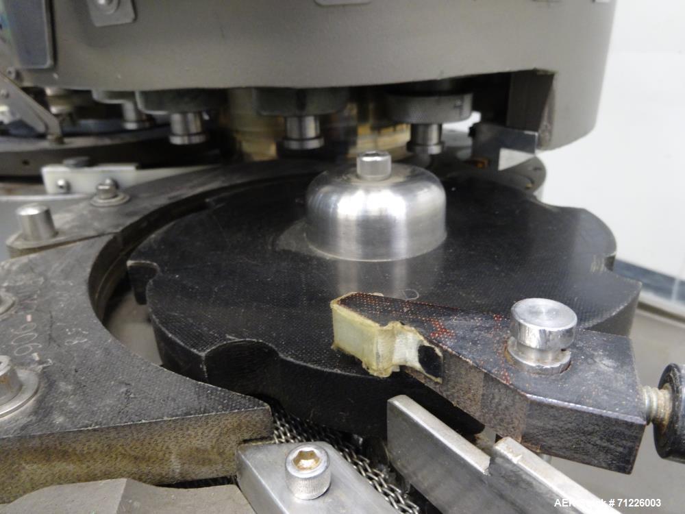 Used West (Genesis) Model RW500F Automatic Rotary Vial aluminum Crimp Capper