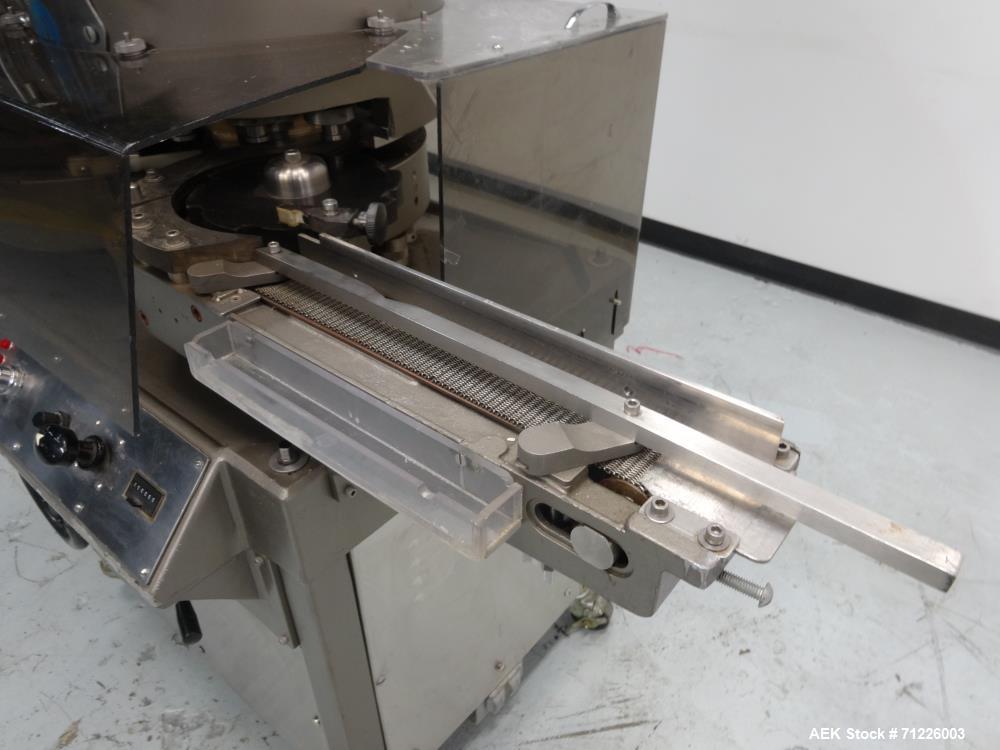 Used- West (Genesis) Model RW500F Automatic Rotary Vial aluminum Crimp Capper