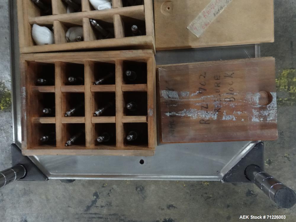 Used West (Genesis) Model RW500F Automatic Rotary Vial aluminum Crimp Capper