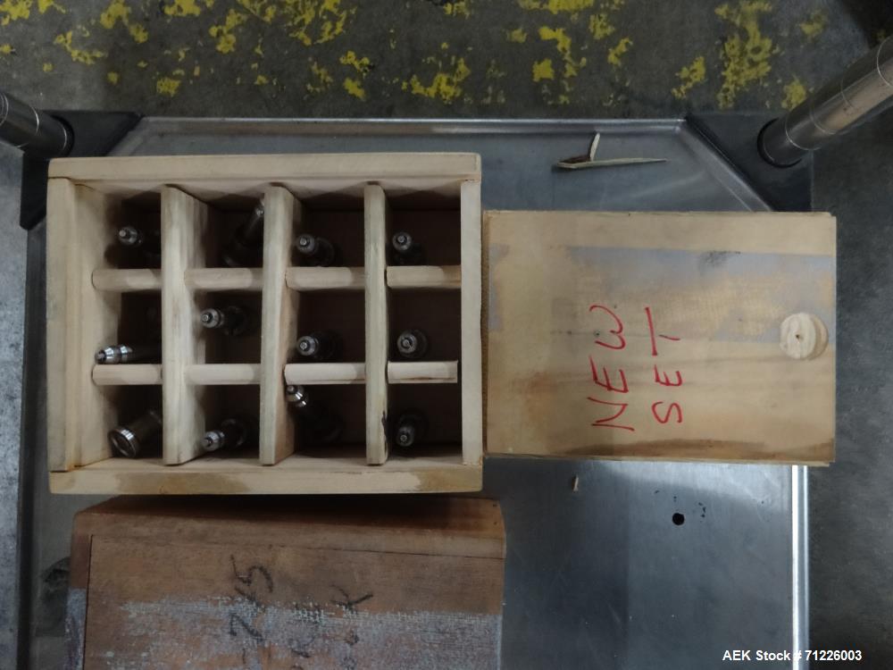 Used West (Genesis) Model RW500F Automatic Rotary Vial aluminum Crimp Capper