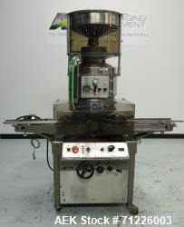 Used- West (Genesis) Model RW500F Automatic Rotary Vial aluminum Crimp Capper