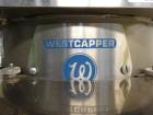 Used- West (Genesis) Model RW500F Automatic Rotary Vial aluminum Crimp Capper