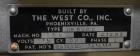 Used West (Genesis) Model RW500F Automatic Rotary Vial aluminum Crimp Capper