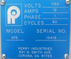 Used M&O Perry Model SPS Vacuum Stoppering Machine