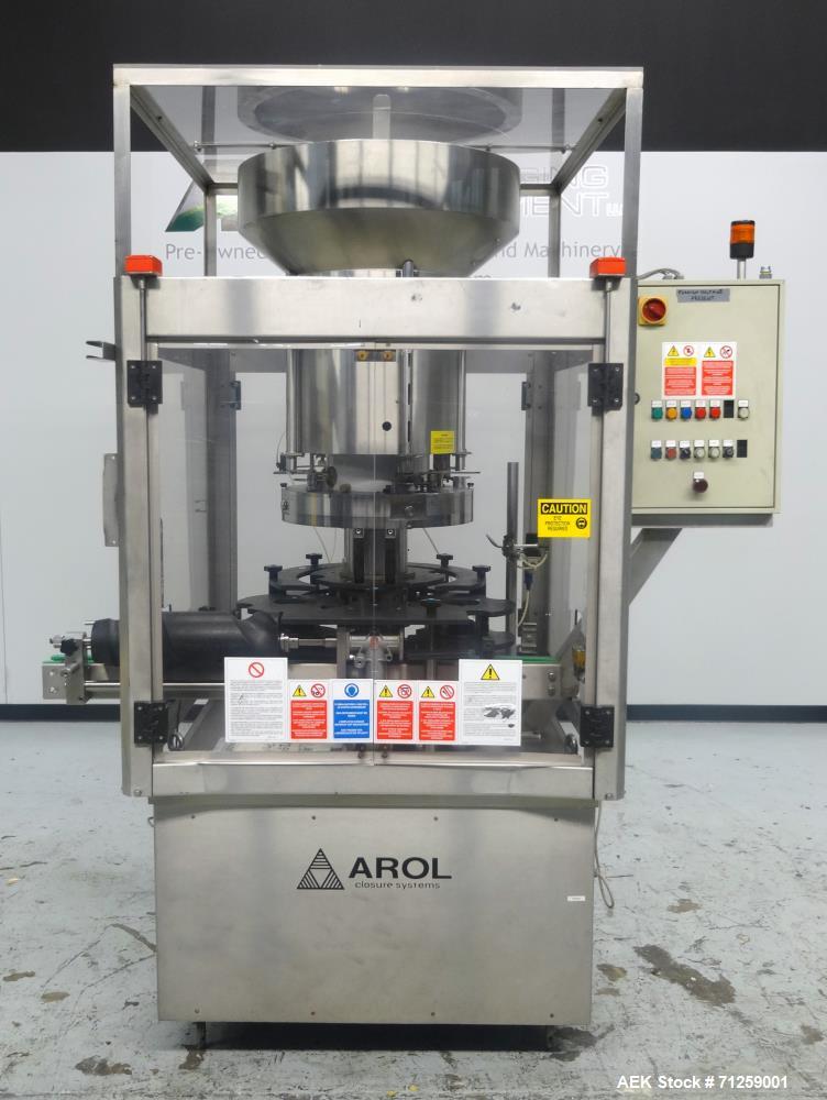 Used AROL Closure Systems Model Saturno R-420 Wine Corker