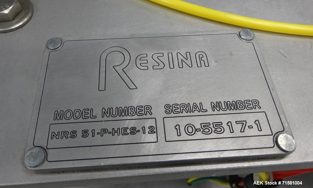 Used- Resina Model NRS-51 Single Chuck Cap Plugger