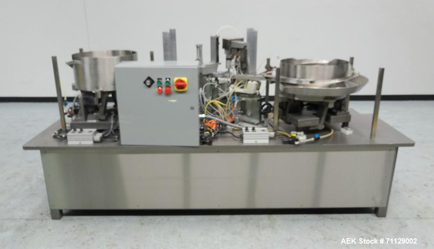 Used M&S Automated Feeding Systems Automated Plugger - Capper