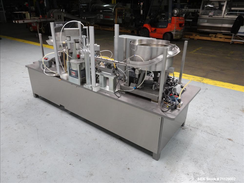 Used M&S Automated Feeding Systems Automated Plugger - Capper