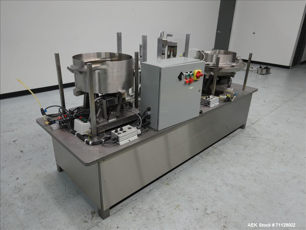 Used M&S Automated Feeding Systems Automated Plugger - Capper