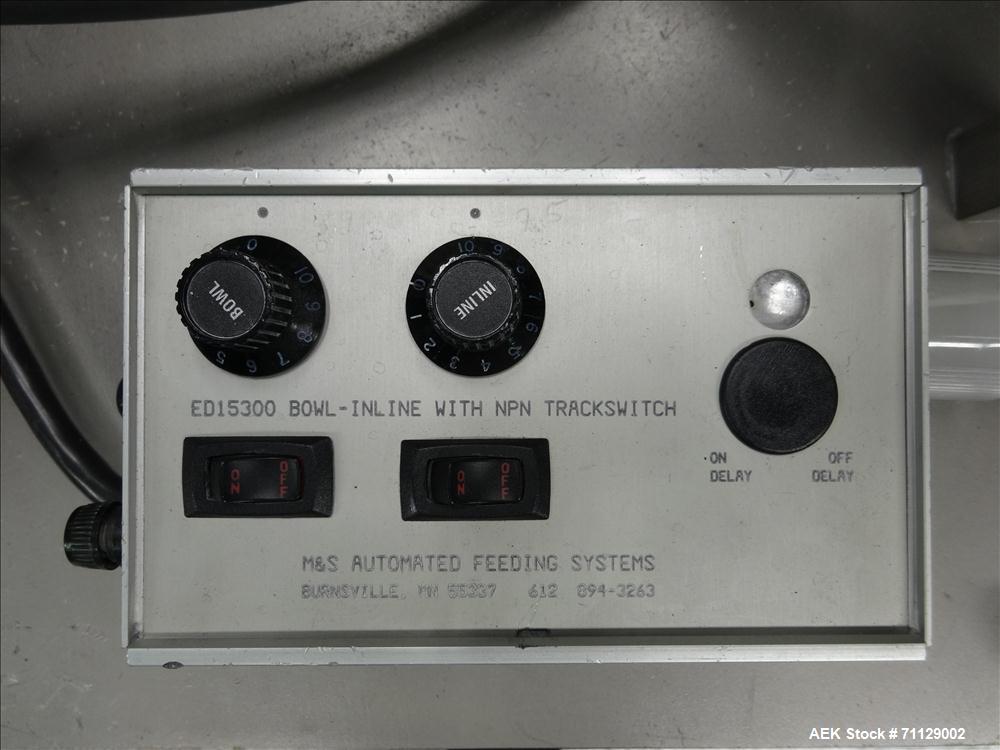 Used M&S Automated Feeding Systems Automated Plugger - Capper