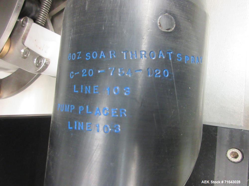 Used AROL Model EURO VP600 Finger Pump Placer