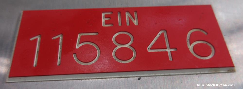 Used AROL Model EURO VP600 Finger Pump Placer