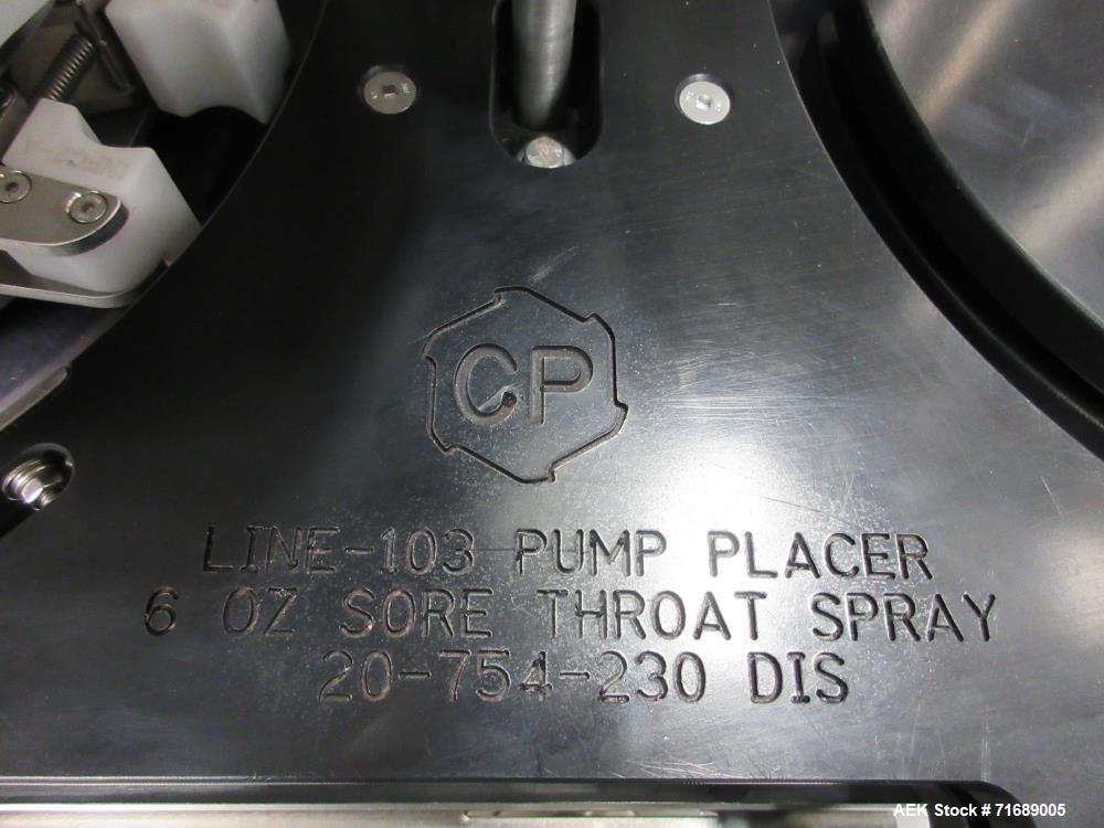 Used- AROL Model EURO VP600 Finger Pump Placer