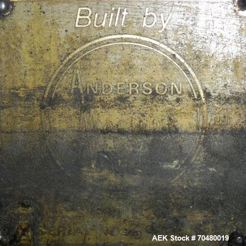 Used Anderson Machine Pump Placer With Sorter and Elevator. (8) Head collet style pump placer, Funnel style Dip tube guidance system, 6’ long x 12” wide belt with 12” centers. PMC MSM36 36” centrifug...