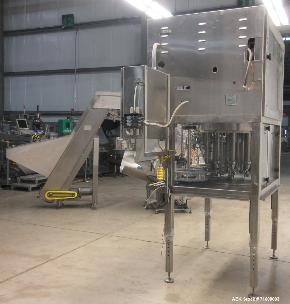 Used Anderson Machine Model WD1200 Rotary Finger Pump Inserter