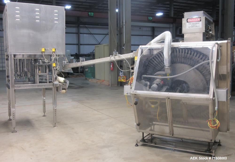 Used Anderson Machine Model WD1200 Rotary Finger Pump Inserter