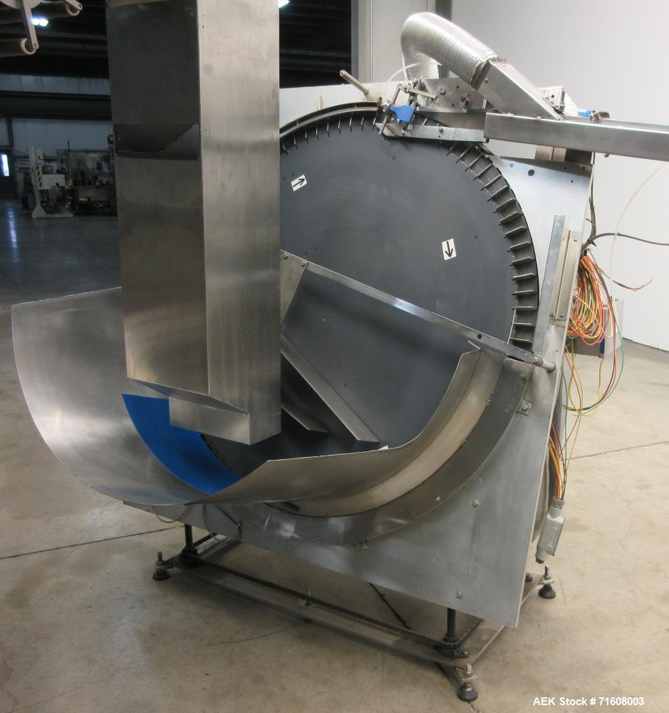 Used Anderson Machine Model WD1200 Rotary Finger Pump Inserter