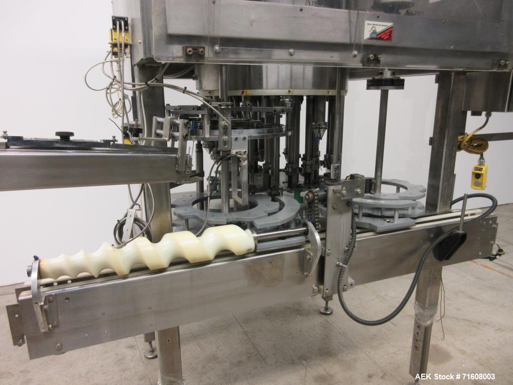 Used Anderson Machine Model WD1200 Rotary Finger Pump Inserter