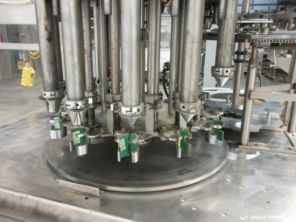 Used Anderson Machine Model WD1200 Rotary Finger Pump Inserter