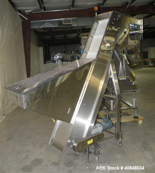 Used Anderson Machine Systems Six Spindle, Rotary Motion, Fully Automatic Pump Placing Machine. Designed to automatically sort pumps from random bulk form, apply them to bottles at speeds up to 100 p...