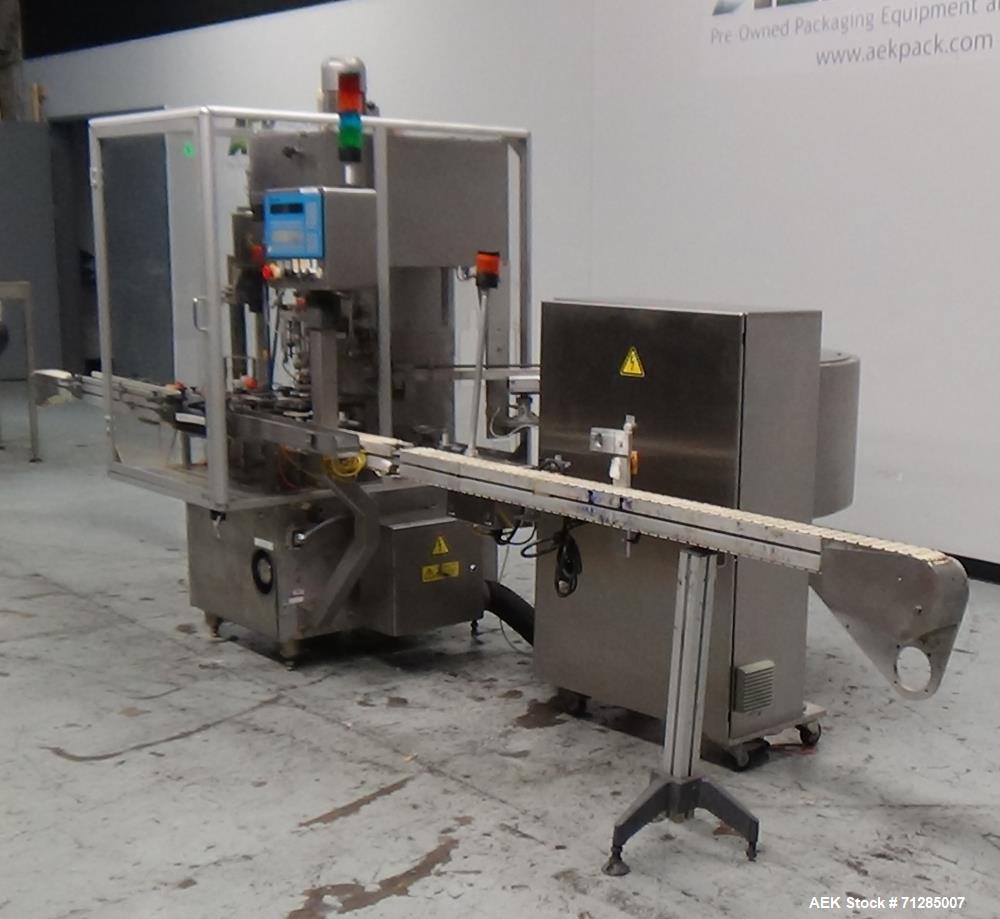 Used- Groninger Model KVG 201 Restriction Plug Inserter and Overcapper