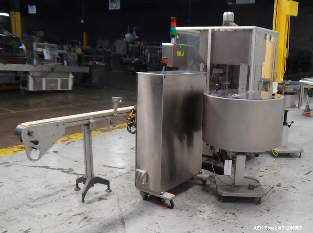 Used Groninger Model KVG 201 Restriction Plug Inserter and Overcapper