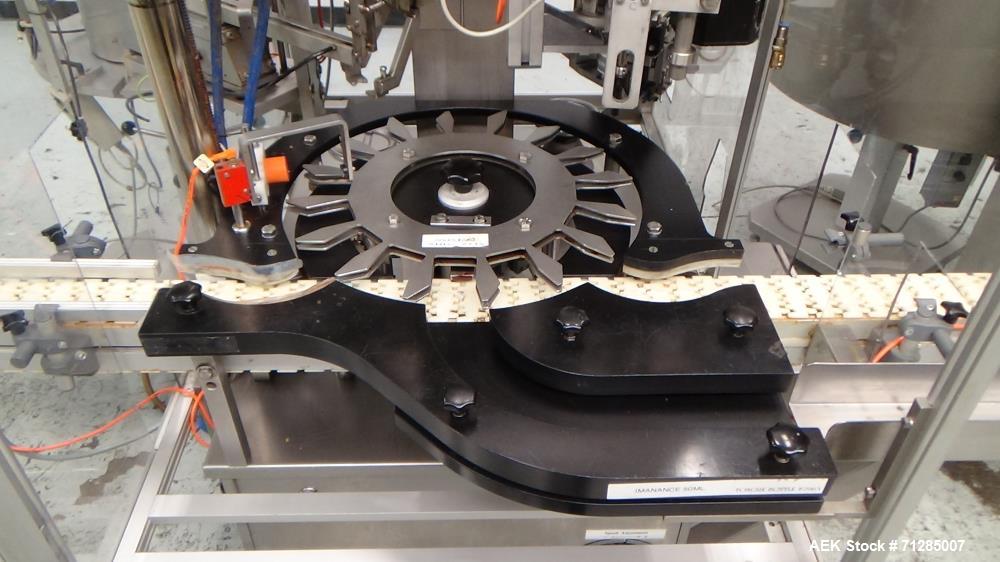 Used Groninger Model KVG 201 Restriction Plug Inserter and Overcapper