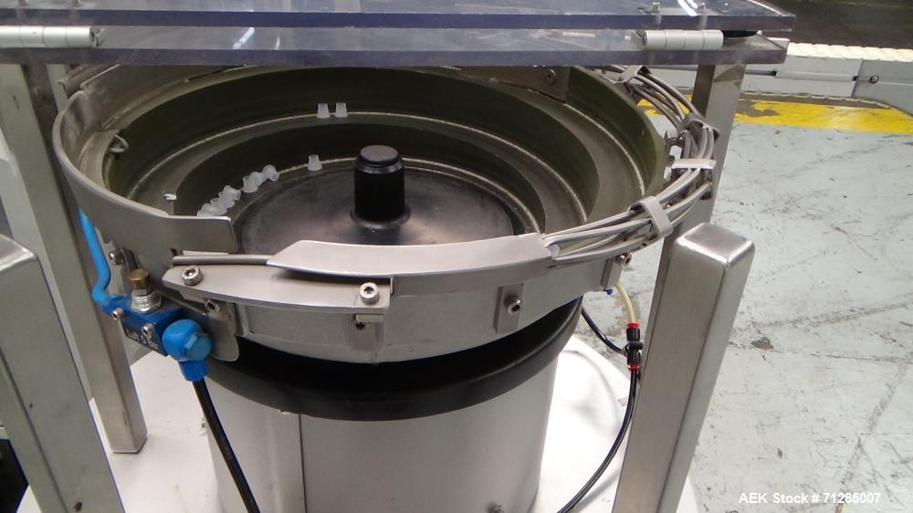 Used Groninger Model KVG 201 Restriction Plug Inserter and Overcapper