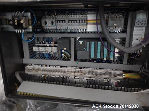 Used IMA Automatic Screw Capper, Model F97/VD5. Automatic feeding and placing of caps onto bottles. Welded steel frame with stainless steel panels. Fully safety interlocking guarding. Stainless steel...