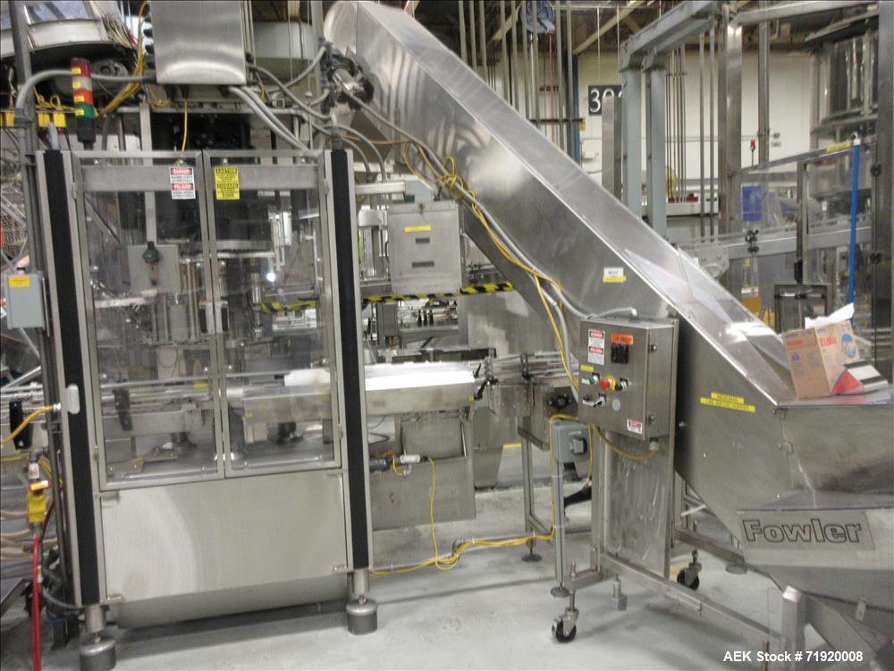 Used Mengibar Model CR8TP165 Lotion Spray Pump Placer and Inserter.