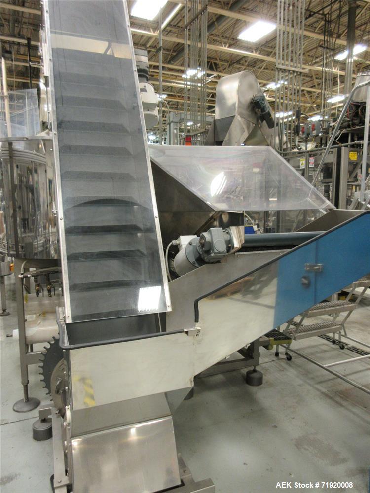 Used Mengibar Model CR8TP165 Lotion Spray Pump Placer and Inserter.