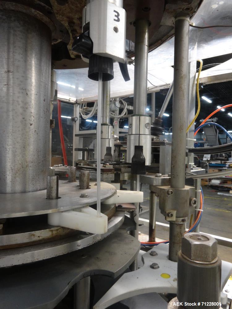 Used PMC Model RI 8000 Trigger-Spray and Pump Inserting/Capping System