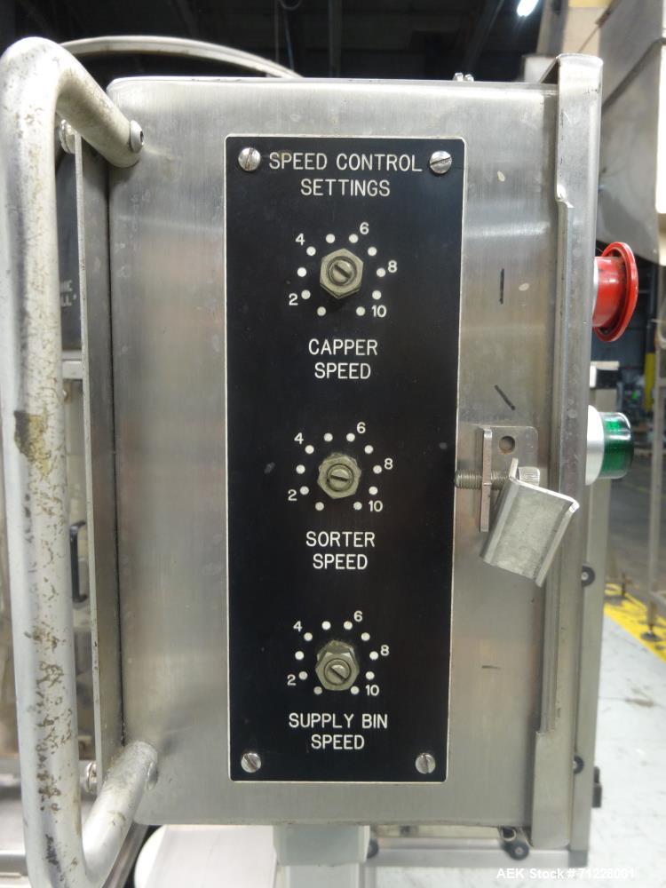 Used PMC Model RI 8000 Trigger-Spray and Pump Inserting/Capping System