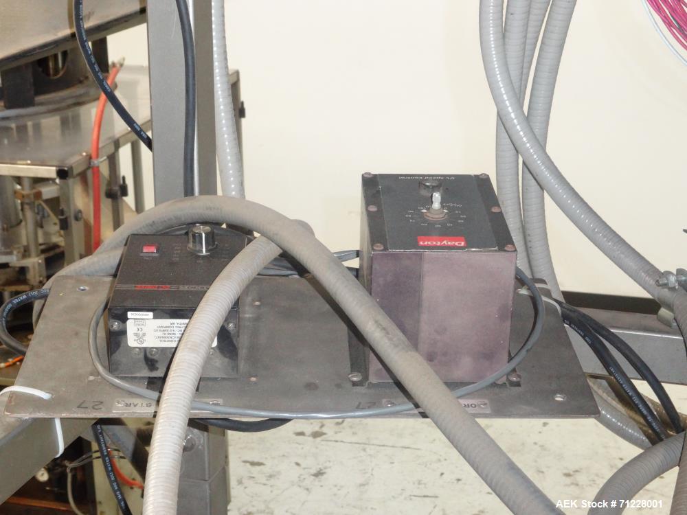 Used PMC Model RI 8000 Trigger-Spray and Pump Inserting/Capping System