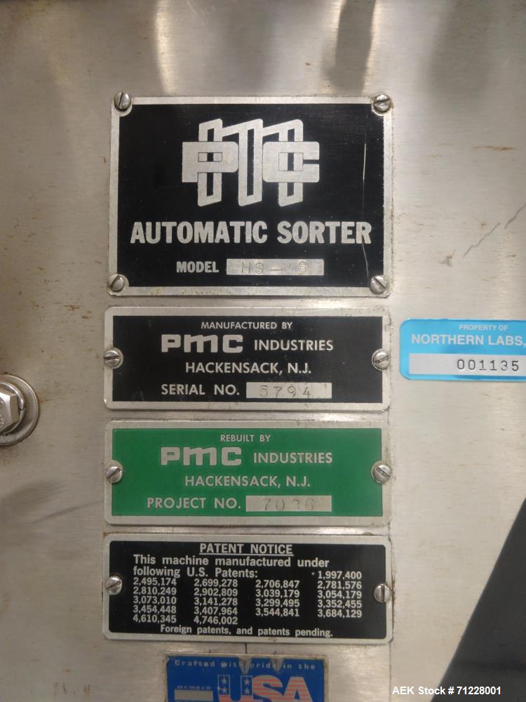 Used PMC Model RI 8000 Trigger-Spray and Pump Inserting/Capping System