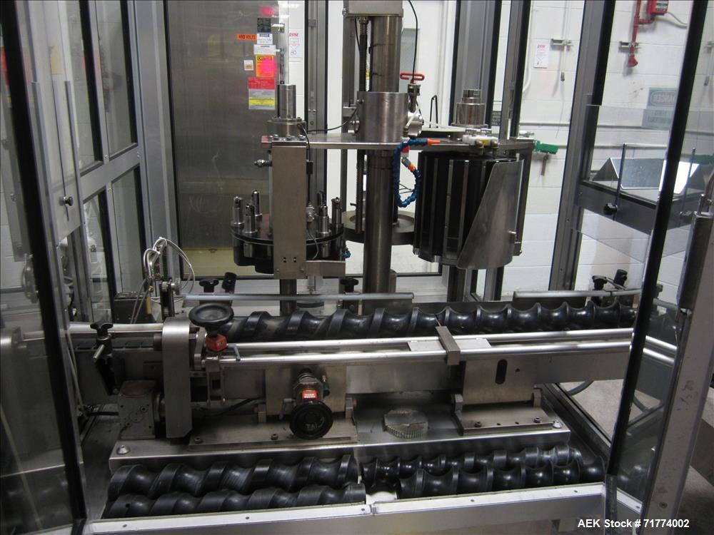 Used Pamasol Model 2047/100 Rotary Valve Stem Inserter and Unscrambler