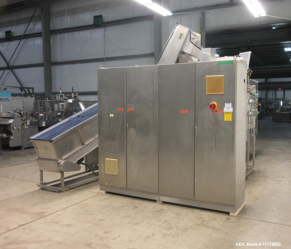 Used Pamasol Model 2047/100 Rotary Valve Stem Inserter and Unscrambler