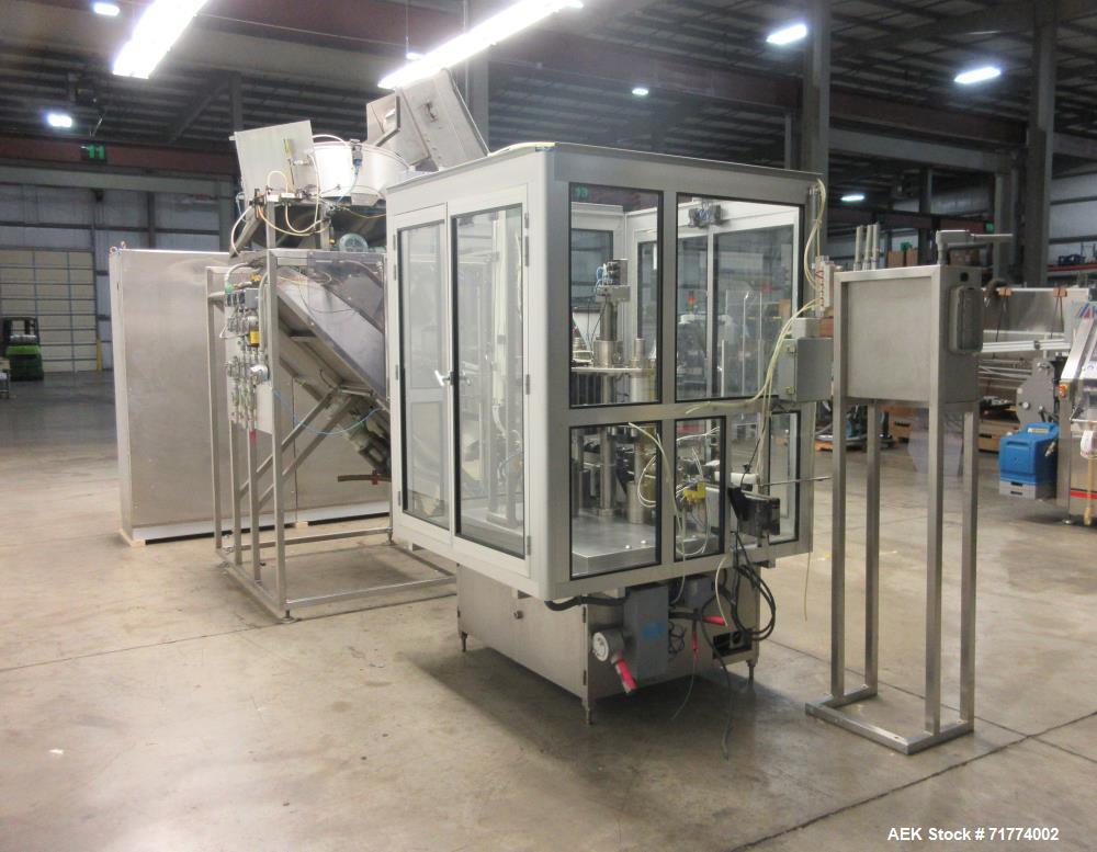 Used Pamasol Model 2047/100 Rotary Valve Stem Inserter and Unscrambler